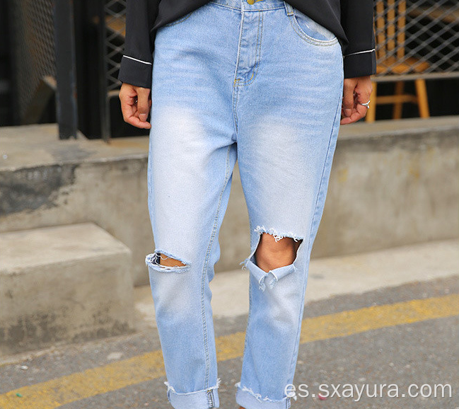 Otoño nuevos jeans mujer medias mujer jeans