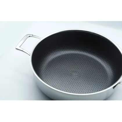 Nonstick No oil Cooking Pot for Open Kitchen