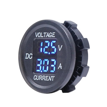 High-Quality 12V Waterproof Marine LED Display Digital Voltmeter Ammeter for Boat Motorcycle - WELFNOBL Good Sell