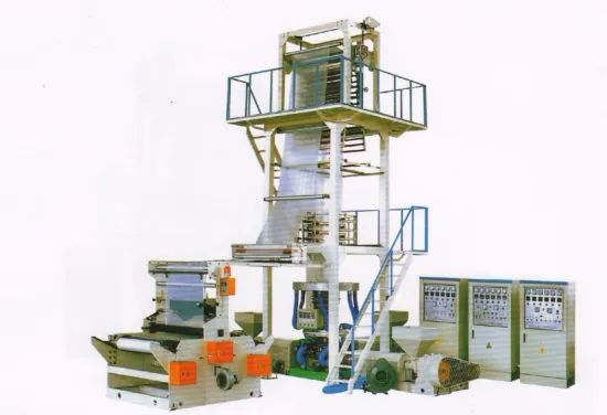 GD-D1500 Three-layer Common-extruding Rotary Die-head Film Blowing Machine