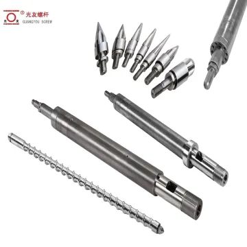 High-Output Injection Molding Machine Screw at Barrel Parts na may Tungsten-Carbide Coating