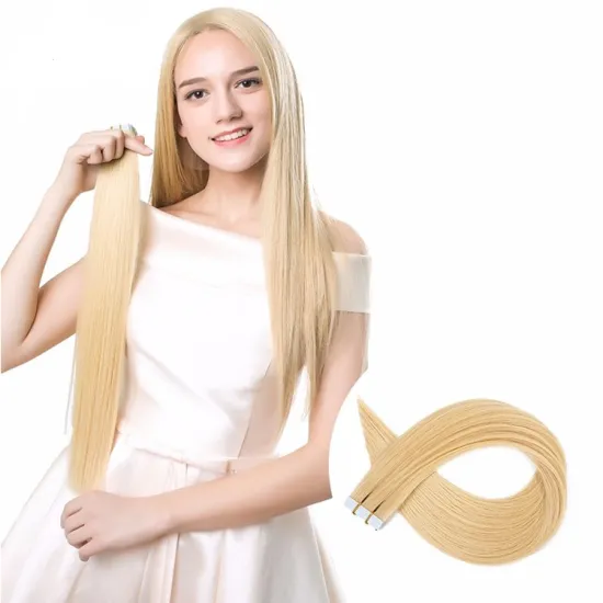 2019 Top Selling Russian Human Tape In Hair Extensions 100% Human Hair, Double Sided Remy Skin Weft Tape In Hair