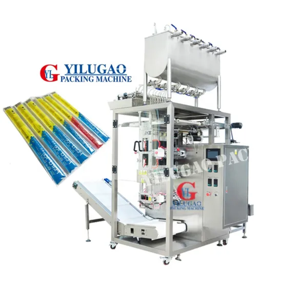 Ice Lolly Jelly Cream Automatic Sachet Packing, Filling, and Sealing Machine
