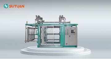 Eps foam cases styrofoam box shape molding machine