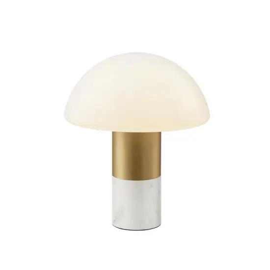 INSHINE Simple White Ceramic Table Lamp