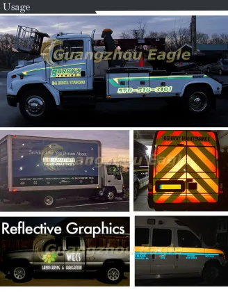 Guangzhou Eagle White Self Adhesive Reflective Film