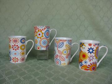 Unique Flower Coffee Mug