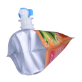 Ziplock top recycle genanvendelig juice pose taske