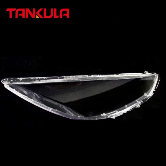 Transparent Front Headlight Lens Cover for Mazda 2 2008-2012