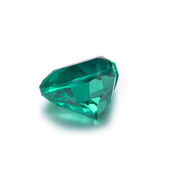 맞춤형 품질 9x9 하트 컷 열수 에메랄드 보석