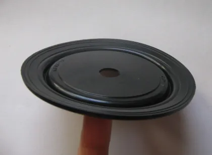 100% Epdm Rubber Diaphragm With Very Good Rebound Resilience , Rubber Membrane