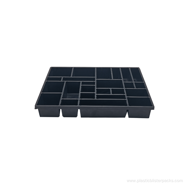 Black Custom PET Sweet Chocolate Blister Pack Tray