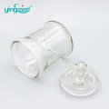 Labware Low Form Clear Glass Weighing Bottle