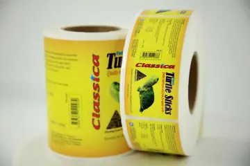 High quality self adhesive custom printing sticker label