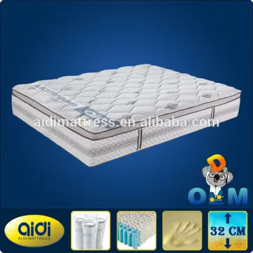 CLASSICAL Royal Pocket Spring Coil Mattress, Memory Foam Mattress Topper AM-0005