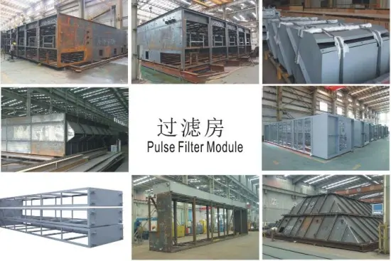Steel Structure Filter House for Power Plant Equipment
