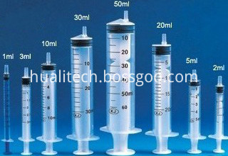 various specification syringes