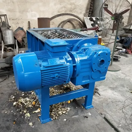 Waste Wood and Plastic Shredding Machines