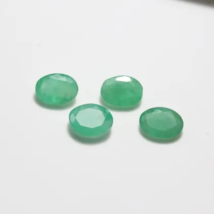 Calibrated Natural Emerald Gemstone Mix Shape Emerald
