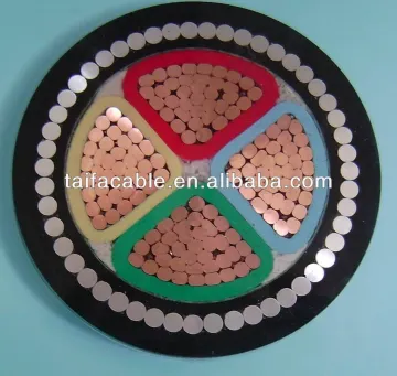 4 Cores 300mm xlpe cable/SWA Low voltage Power cable