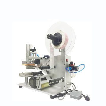 Semi-Automatic Manual Desktop Flat Label Applicator Machine