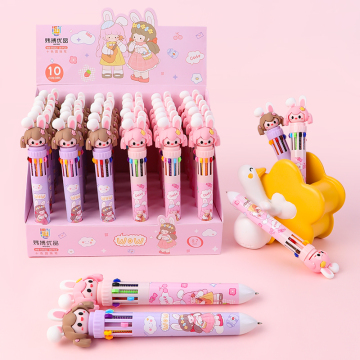 High-Quality Color Ballpoint Pen for Weibo Cartoon Diary Doodling and Student Stationery