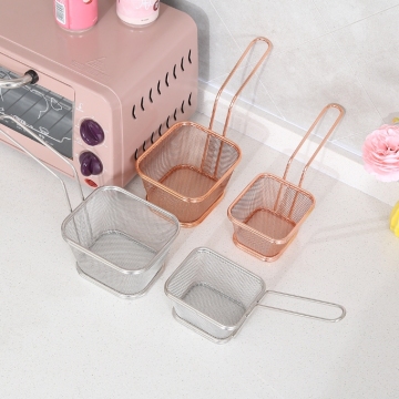 Stainless Steel French Fry Frying Basket for Food Use
