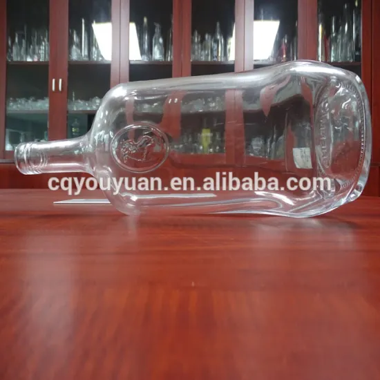 Super Flint Glass Clear Big Liquor Glass Bottle 3000 Liter Glass Bottle