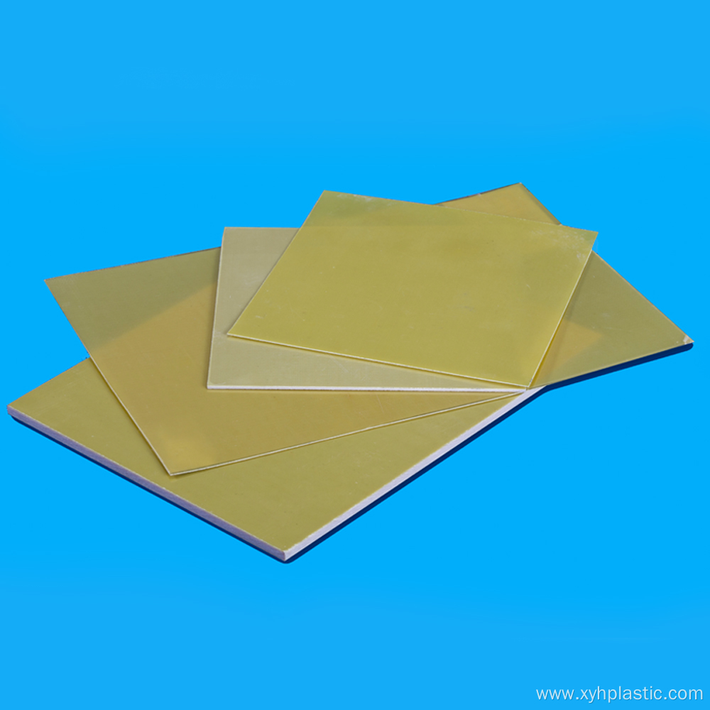 Light Green and Yellow Insulation Epoxy FR4 sheet