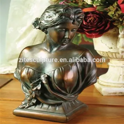 Classic Design Bronze Aphrodite Bust Sculpture