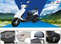 Scooter a gas HS125T-38 Guida facile da usare a forma di signora