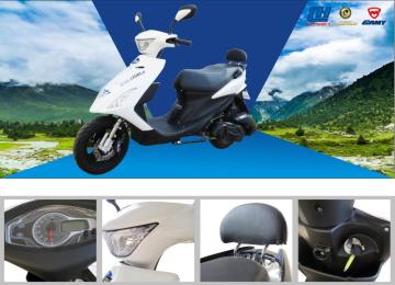 HS125T-38 Gas Scooter Cool-shape Lady-easy Drive