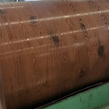 Aluminium à motif d'aspect bois pour feuille de plafond