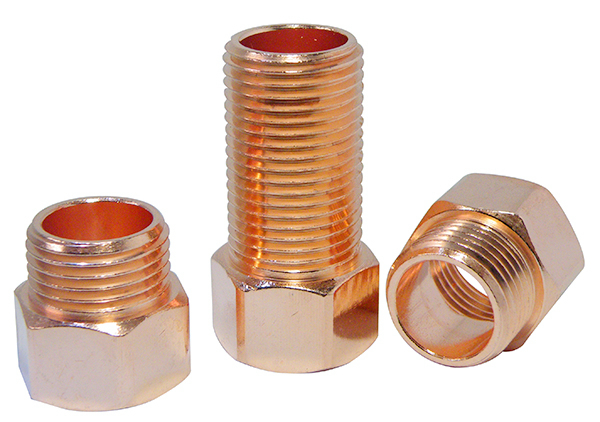 Male/Female Copper Pipe Extension