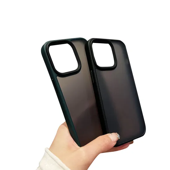 Ultra Thin Candy Color Matte PC TPU Back Case for iPhone 12 13 14 Pro Max 11 Xs Xr SE