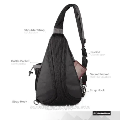 2017 New sports sling bag backpack
