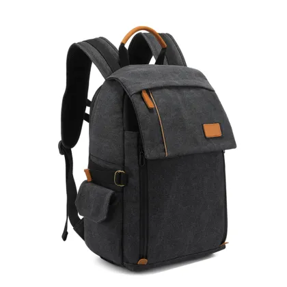 Custom DSLR Bag new fashion backpack Waterproof Rain Cover Camera Backpack Lens Protect Pad Canvas Video Camera Bag