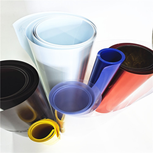 Plástico de embalagem laminado colorido de PVC Metalized PVC