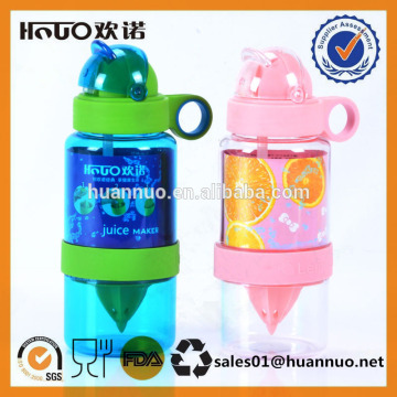 BPA free food grade clear plastic lemon bottle / fresh lemon water bottle / hotsale lemon juice bottle