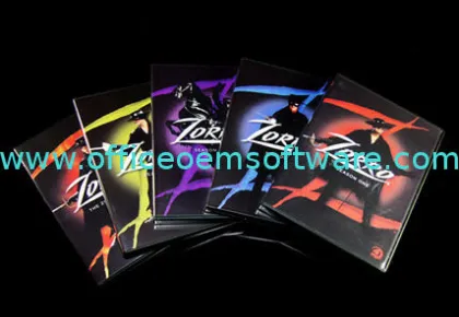 Zorro: The Complete Series 15-disc Us Version