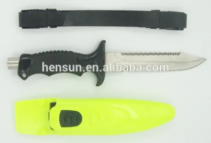 Fixed Blade Diving Knife with ABS Handle