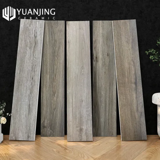 200x1000mm Non-Slip Solid Wooden Floor Tiles: Achieving a Wooden Look with Ceramic Tiles for Your Living Room Flooring Design