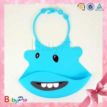 2015 Brand New Hot Sale Silicone Baby Bib Training Bib Cycling Bib