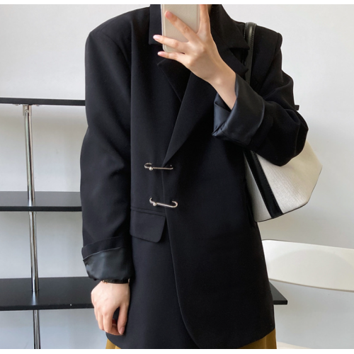 Womens Long Sleeve with Pockets Blazer