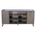 Wooden Shoe Rack With Doors