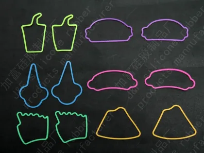 fashion silicone rubber band silicone silly band hair elastic band