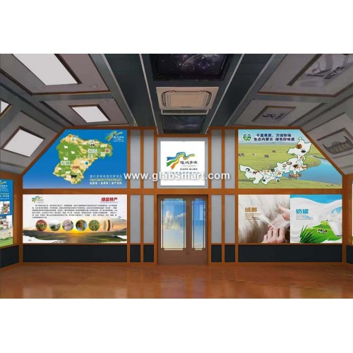 Coche de exposición de productos agrícolas personalizado