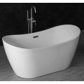 54 In Soaking Tub Freestanding Acrylic Bathtubs White