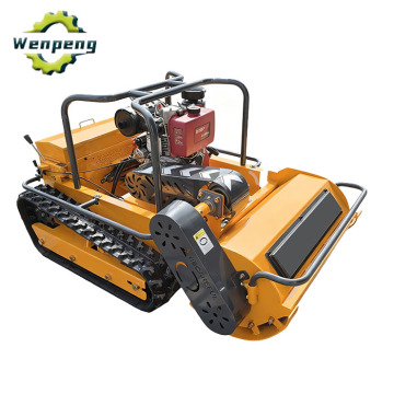 Crawler Diesel Remote Control Mower Cutting Width 1200mm