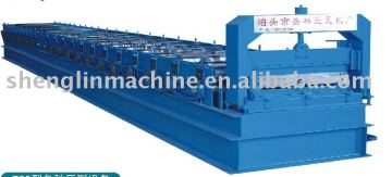 High speed Joint Hidden 820 lock roofing forming machine line